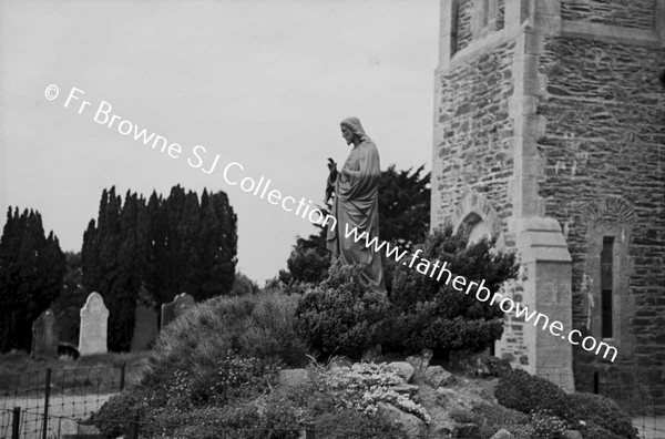 CHURCH WITH STATUE